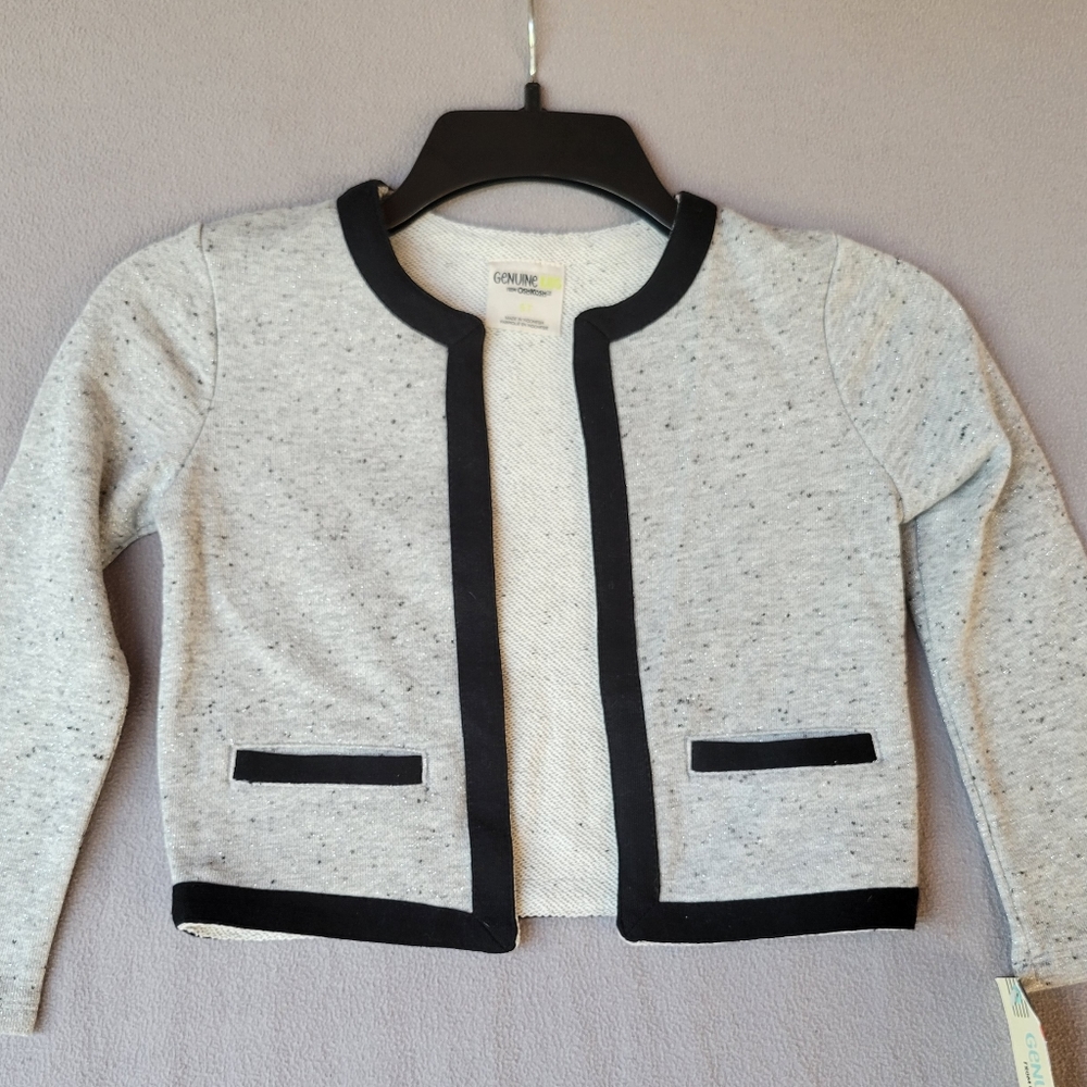 NEW OshKosh Girls open front cardigan - 5T